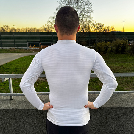 Koszulka termoaktywna Joma BRAMA 103057.200 biała - klasyczna ochrona termiczna