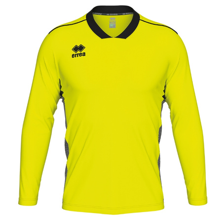 Koszulka bramkarska Errea Jerzy GM2F0L04920 i GM2F1L04920 żółta fluorescencyjna – maksymalna ochrona w jasnym kolorze
