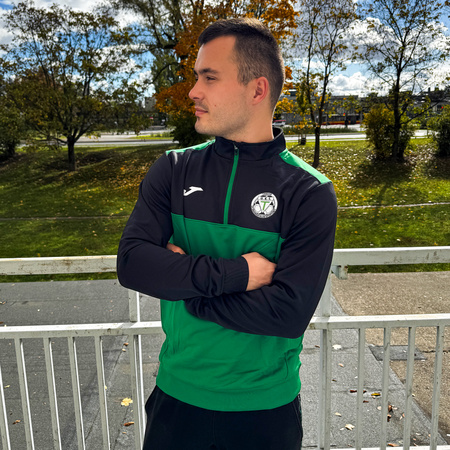 Komplet dresowy Joma KS TERESIN zielony - wygoda i funkcjonalność