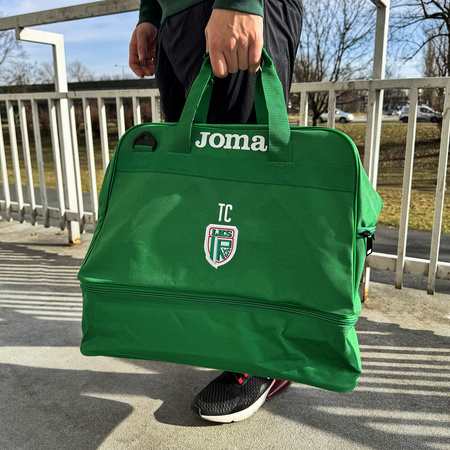 Torba RYŚ LASKI – herb żakardowy, inicjały, podwójne dno, personalizowana