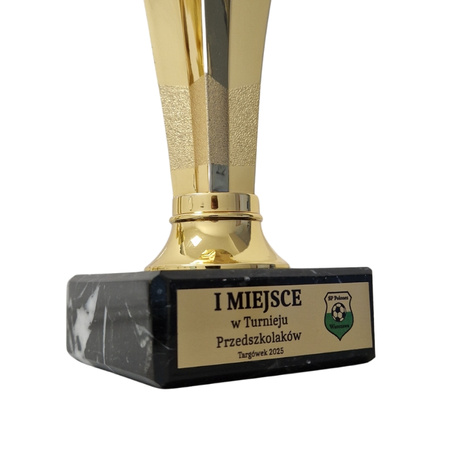 Zestaw pucharów BI BIE.SERIE27 H32 H30 H28 – klasyczne złote trofea sportowe