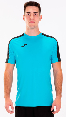 Koszulka piłkarska Joma Academy III 01656.013 turkusowo granatowy t-shirt sportowy