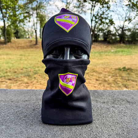 Zestaw treningowy czapka + komin ONZE techfleece - pełna personalizacja