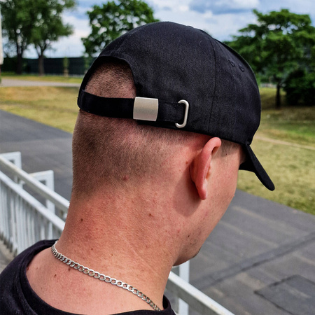 Czapka Joma MKS Ostrowianka czarna z herbem – personalizowana odzież dla kibiców z Ostrowi Mazowieckiej