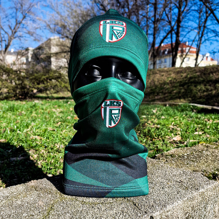 Komin treningowy RYŚ LASKI – elastyczny, sublimowane logo, barwy klubowe