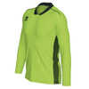 Koszulka bramkarska Errea Jerzy GM2F0L59120 i GM2F1L59120 zielona fluorescencyjna – siła, komfort, ochrona