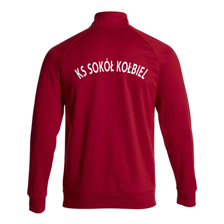 Bluza treningowa SOKÓŁ KOŁBIEL – suwak, herb żakardowy, nadruk nazwy i inicjały, personalizowana