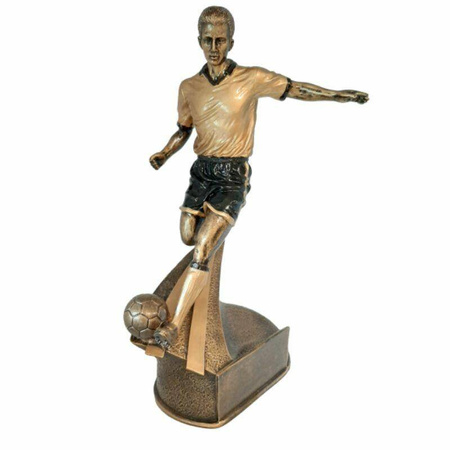 Statuetka piłkarska PC RS0011A H42 piłkarz strzelający nagroda sportowa 42 cm