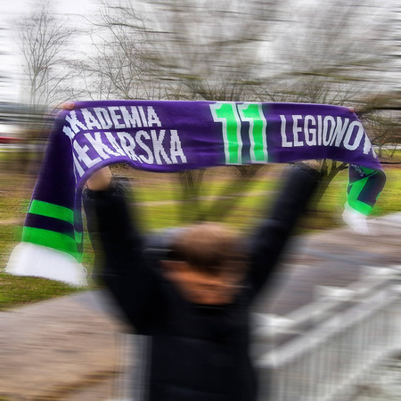 Szalik dziany dwustronny