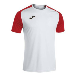 Koszulka piłkarska Joma Academy III 101968.206 biały czerwony t-shirt sportowy