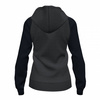 Bluza piłkarska Joma Academy 901336.151 czarna bluza sportowa rozpinana z kapturem