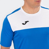 Koszulka piłkarska Joma Winner 100946.702 niebiesko biały t-shirt sportowy