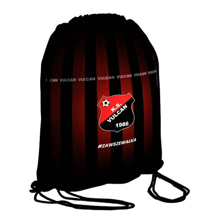 Worek na plecy VULCAN – sublimowany wzór, 100% indywidualny design, w klubowym stylu