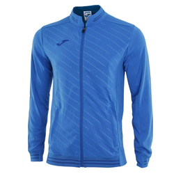 Bluza Joma Torneo II 100820.700 - niebieska bluza z kieszeniami na suwak