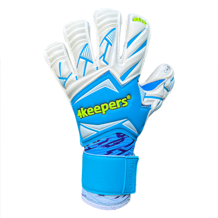 Rękawice 4Keepers Force V1.25 Fury RF2G z płynem do czyszczenia - pianka Pro Aqua Contact Grip, krój Roll Finger
