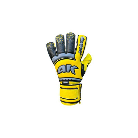 Rękawice 4Keepers Champ Astro VI HB Junior z płynem do czyszczenia - technologia Astro Grip, krój Hybrid Cut, specjalna pianka na sztuczną nawierzchnię