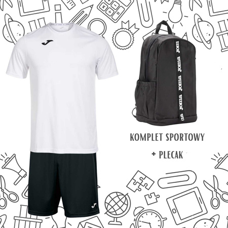 Zestaw szkolny JOMA – ubranie WF z plecakiem Kids Camp