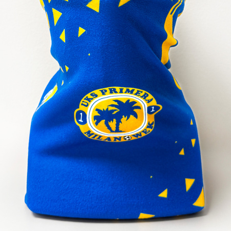 Komin treningowy UKS PRIMERA - polarowy i z klubowym motywem