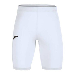 Spodenki termoaktywne Joma Academy 101017.200 białe krótkie legginsy z rozciągliwej tkaniny