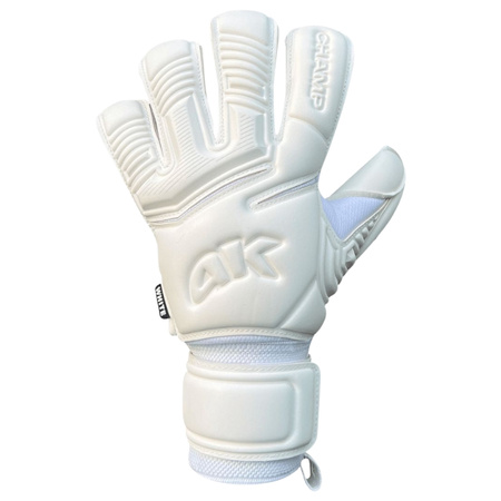 Rękawice 4Keepers Champ Gold White VII RF2G junior z płynem do czyszczenia rękawic gratis - czysta biel, profesjonalny chwyt