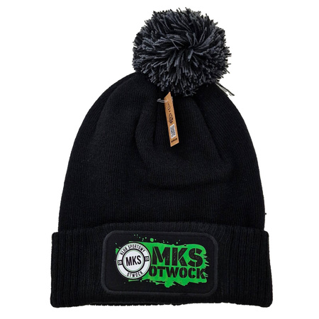 Czapka zimowa z pomponem + nadruk