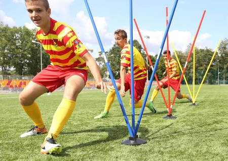 Podstawka pod laskę trzykierunkowa gumowa YAKIMA 100162 – stabilna, antywietrzna podstawka do lasek treningowych 25 mm, średnica 23 cm