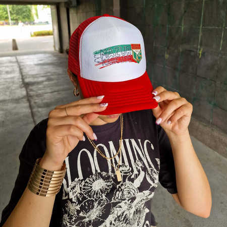 Czapka z daszkiem typu trucker