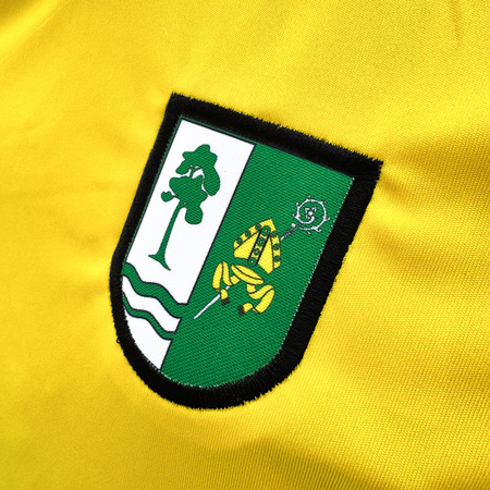 Koszulka Joma Combi WYMAKRACZ DŁUGOSIODŁO żółta – sportowa koszulka z herbem i numerem dla kibiców i zawodników z Długosiodła