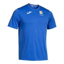 Koszulka treningowa Top Technique Academy niebieska – herb klubu na piersi