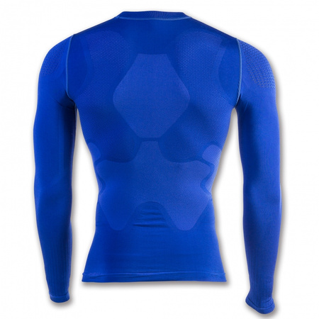 Koszulka termoaktywna Joma Brama Emotion 100764.701 niebieska - ochrona termiczna w klasycznym kolorze