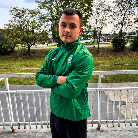 Ortalion RYŚ LASKI – herb żakardowy, przeciwdeszczowy, kaptur, regulowane mankiety