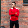Bluza piłkarska Joma Champion VI 101952.602 czerwono biała bluza sportowa rozpinana