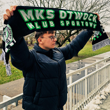 Szalik dziany dwustronny