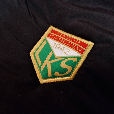 Kurtka zimowa MAZUR KARCZEW – wszyty herb żakardowy, barwy klubowe