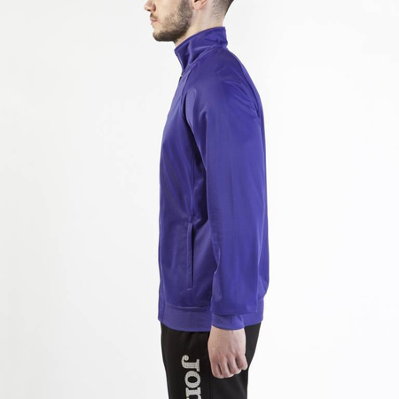 Bluza piłkarska Joma Combi Gala 100086.550 fioletowa bluza sportowa rozpinana