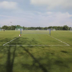 Taśma do wyznaczania pola gry do siatkonogi – niebieska, 54 m