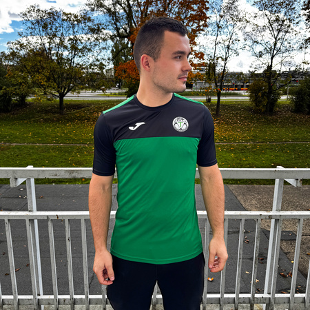 Koszulka meczowa Joma KS TERESIN zielona - herb, nazwa klubu i numer
