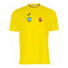 Koszulka meczowa MAZOWSZE GRÓJEC żółta – z herbem DTF, numerem na plecach, oddychający materiał, personalizowana, logo Joma