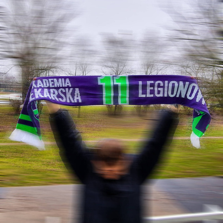 Szalik dziany dwustronny