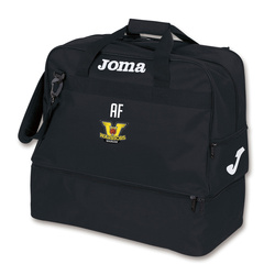 Torba JOMA WARRIORS WARSAW (koszykówka) czarna z herbem DTF i inicjałami, personalizowana