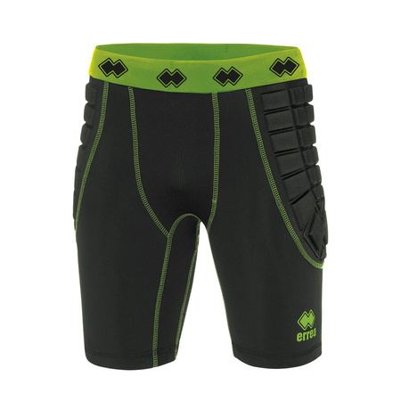 Spodenki bramkarskie Erreà Ayer GP0X0Z08180 czarne – maksymalna ochrona i komfort na boisku