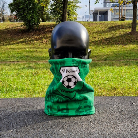 Komin polarowy POLONEZ WARSZAWA - sublimowany motyw klubowy