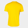 Koszulka piłkarska Joma Inter III 103164.901 - żółto-czarna, pasiaste wzory, krótki rękaw, efekt przetarcia, t-shirt sportowy