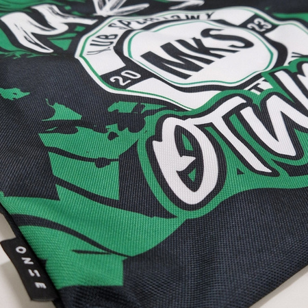 Worek na plecy MKS OTWOCK czarny – indywidualny wzór sublimowany, szybka wysyłka