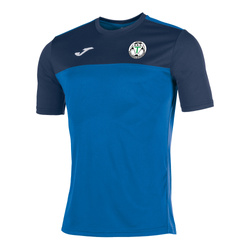 Koszulka meczowa Joma KS TERESIN niebieska - herb, nazwa klubu i numer
