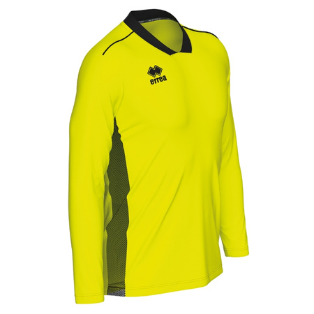 Koszulka bramkarska Errea Jerzy GM2F0L04920 i GM2F1L04920 żółta fluorescencyjna – maksymalna ochrona w jasnym kolorze