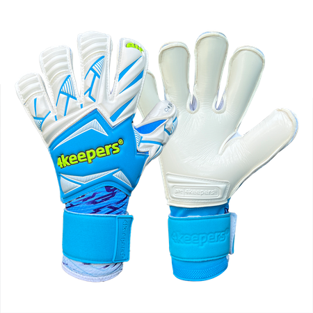 Rękawice 4Keepers Force V1.25 Fury RF2G z płynem do czyszczenia - pianka Pro Aqua Contact Grip, krój Roll Finger