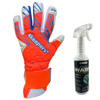 Rękawice 4Keepers Soft Amber NC z płynem do czyszczenia - technologia Super Soft Grip, krój Negative Cut, silikonowy druk 3D
