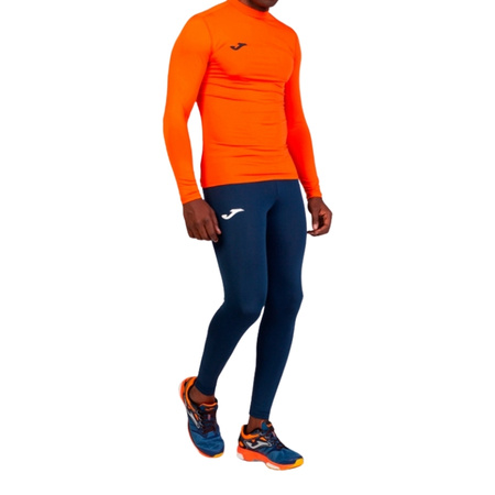 Spodnie termoaktywne Joma Academy 101016.331 granatowe długie legginsy z rozciągliwej tkaniny