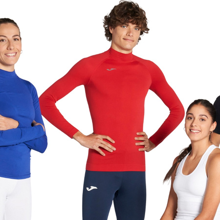 Koszulka termoaktywna Joma Brama Classic 101650.600 czerwona - dynamiczna ochrona termiczna